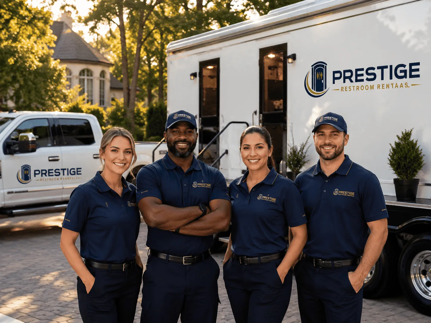 Trusted Luxury Portable Restrooms company in Newhebron, MS